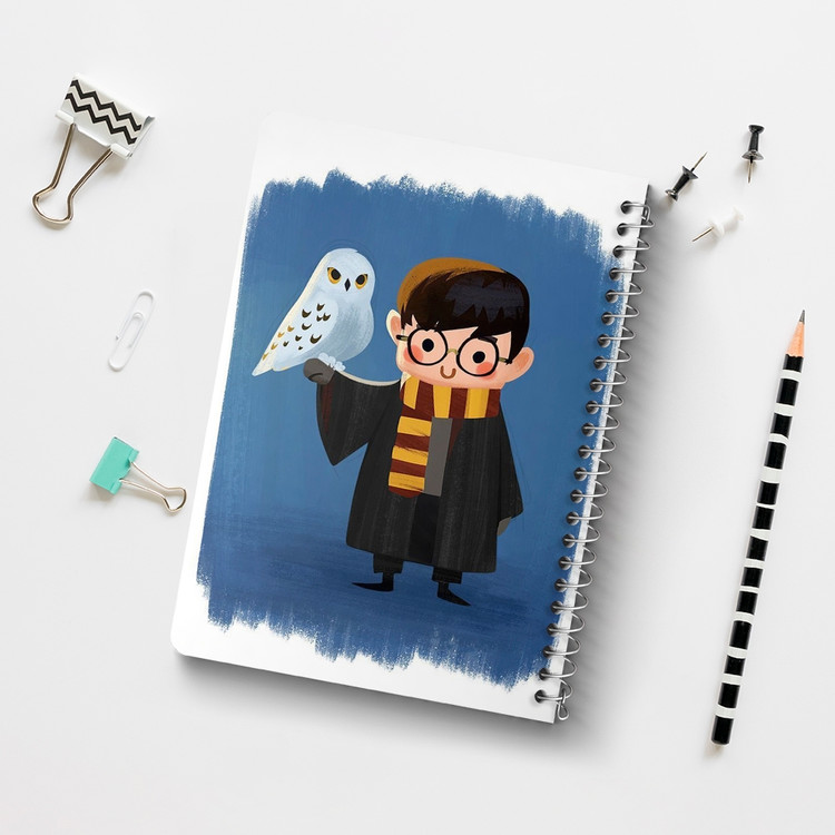 دفتر لیست خرید 50 برگ خندالو طرح هری پاتر Harry Potter کد 2894