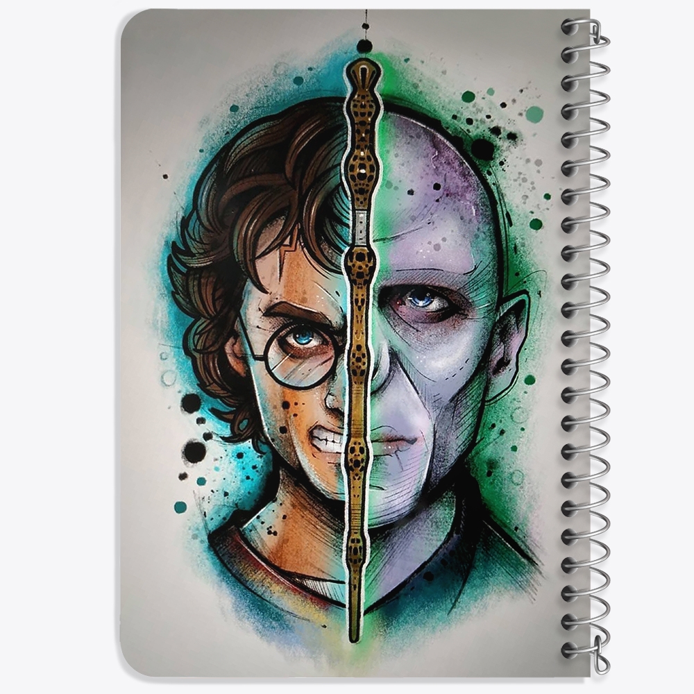 دفتر لیست خرید 50 برگ خندالو طرح هری پاتر Harry Potter کد 2891