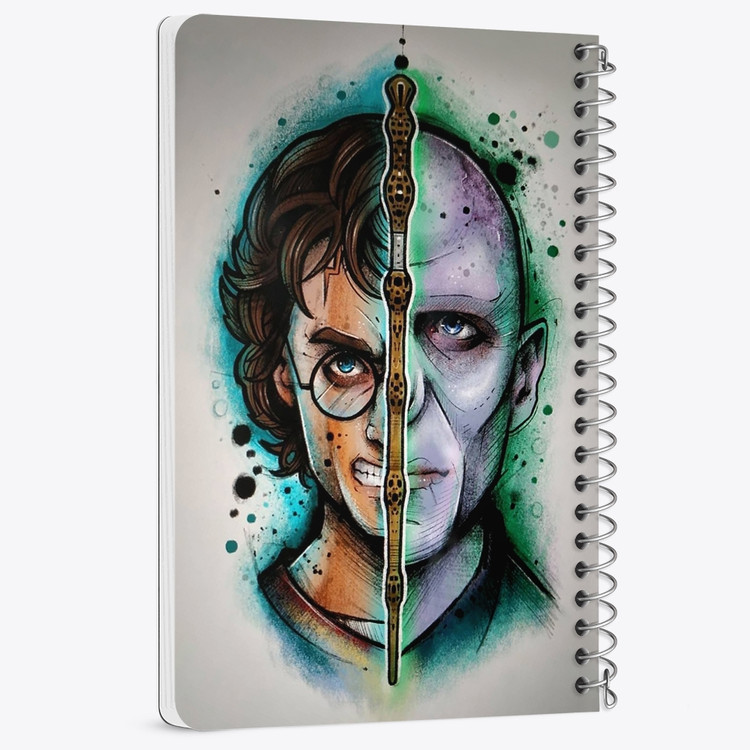 دفتر لیست خرید 50 برگ خندالو طرح هری پاتر Harry Potter کد 2891