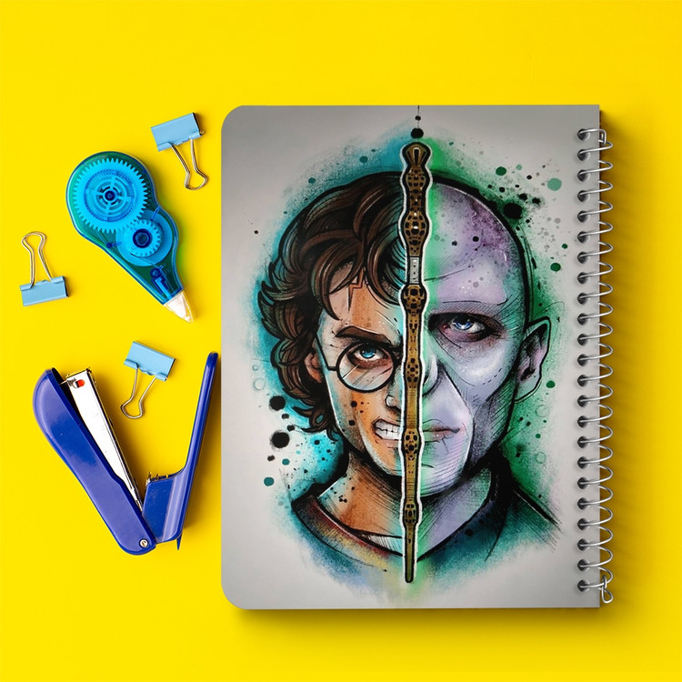 دفتر لیست خرید 50 برگ خندالو طرح هری پاتر Harry Potter کد 2891