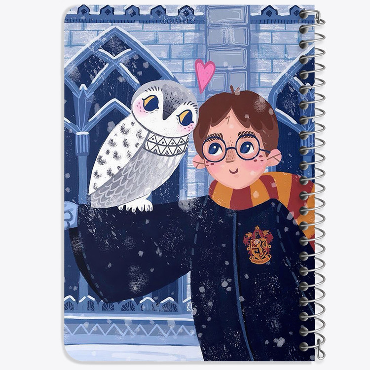 دفتر لیست خرید 50 برگ خندالو طرح هری پاتر Harry Potter کد 2887