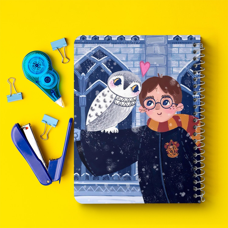 دفتر لیست خرید 50 برگ خندالو طرح هری پاتر Harry Potter کد 2887