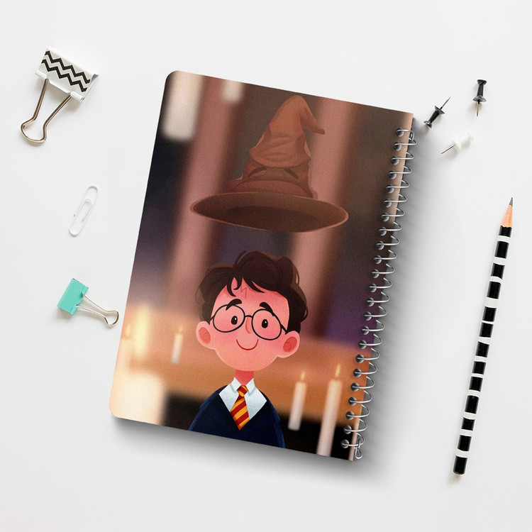 دفتر لیست خرید 50 برگ خندالو طرح هری پاتر Harry Potter کد 2886