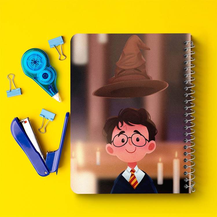 دفتر لیست خرید 50 برگ خندالو طرح هری پاتر Harry Potter کد 2886