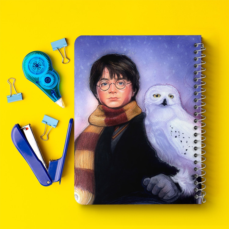 دفتر لیست خرید 50 برگ خندالو طرح هری پاتر Harry Potter کد 2885