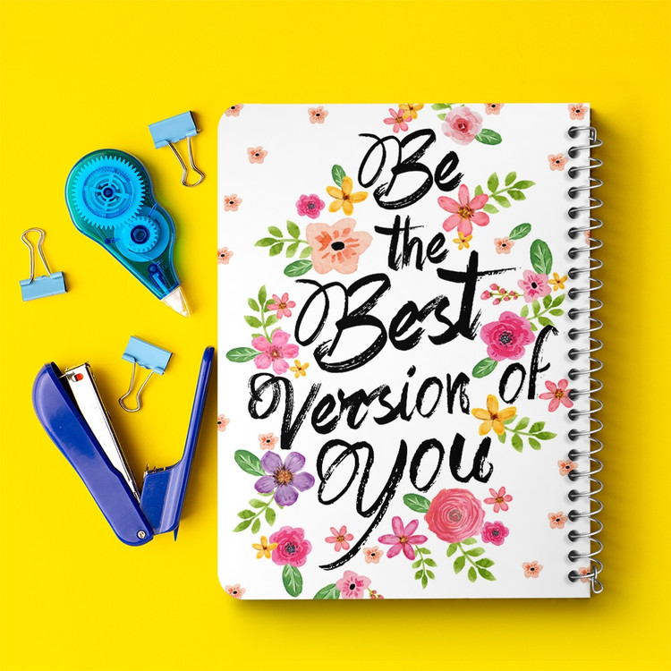 دفتر لیست خرید 50 برگ خندالو طرح Be The Best Version Of You کد 2736