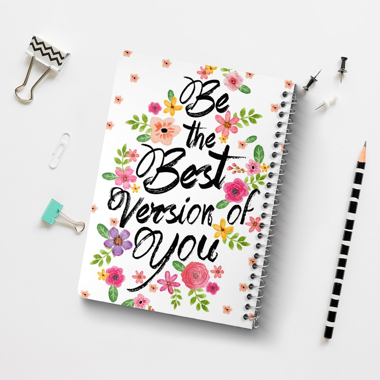 دفتر لیست خرید 50 برگ خندالو طرح Be The Best Version Of You کد 2736