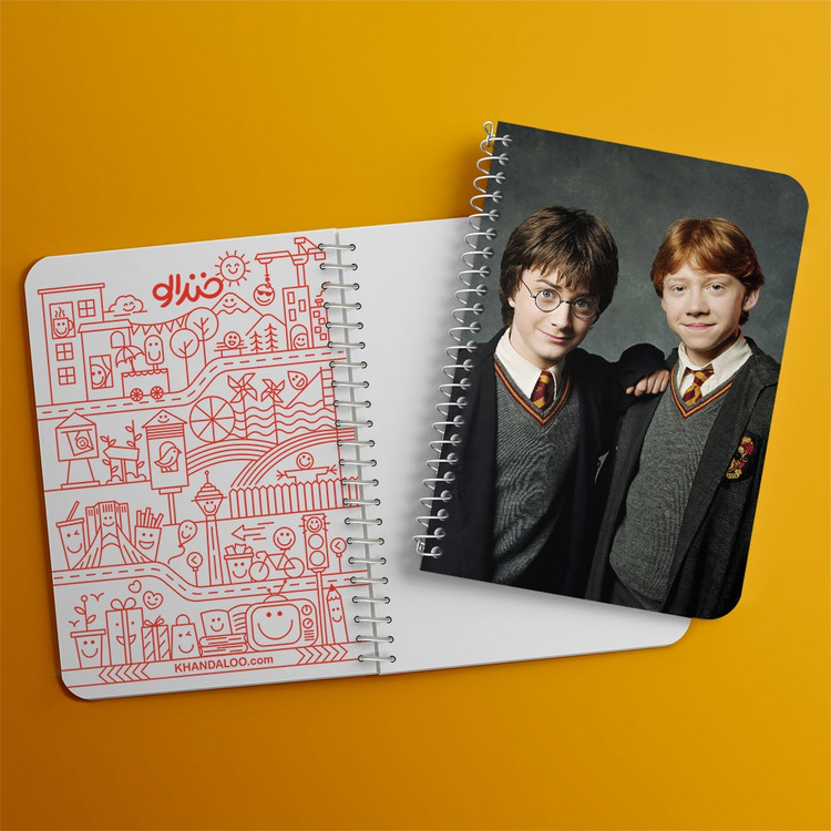دفتر لیست خرید 50 برگ خندالو طرح هری پاتر Harry Potter کد 2688