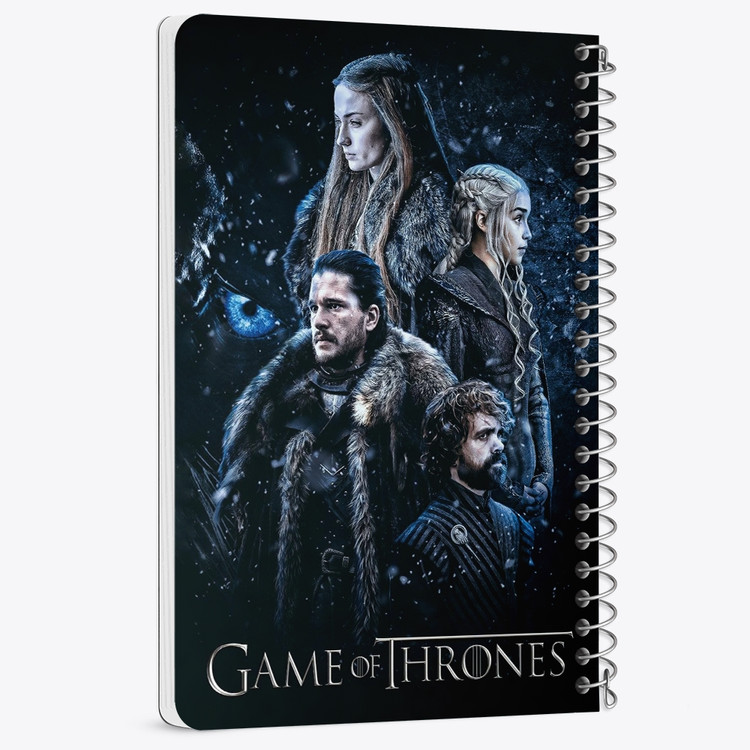 دفتر لیست خرید 50 برگ خندالو طرح گیم اف ترونز Game of Thrones کد 2670