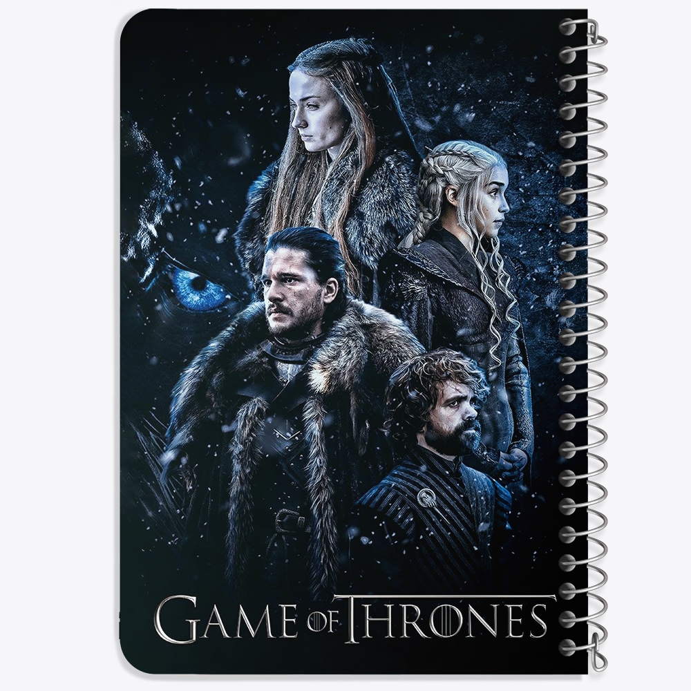 دفتر لیست خرید 50 برگ خندالو طرح گیم اف ترونز Game of Thrones کد 2670