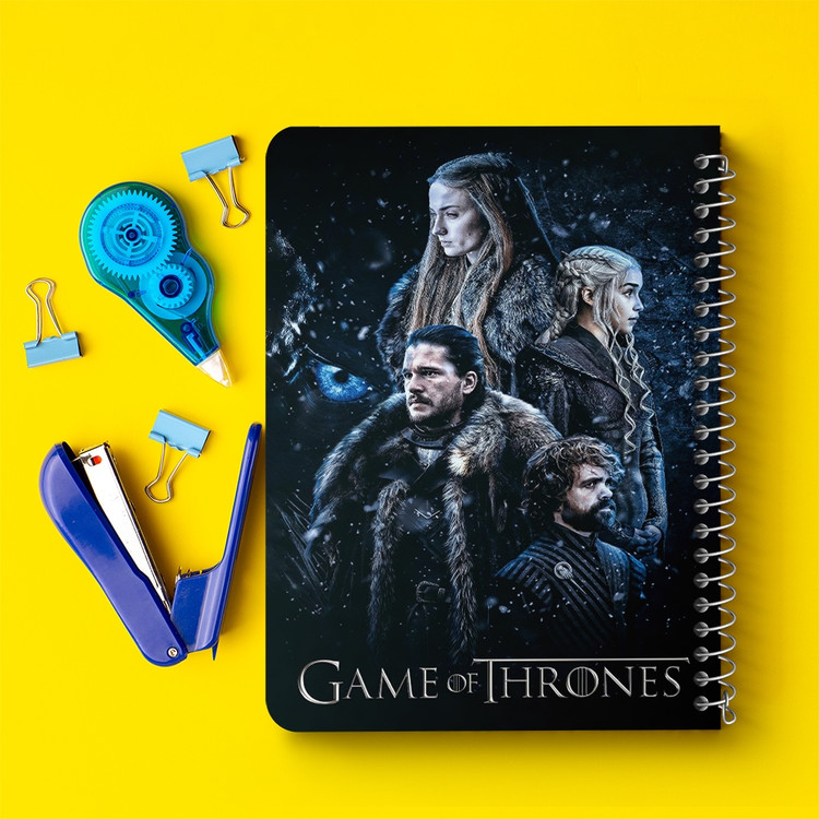 دفتر لیست خرید 50 برگ خندالو طرح گیم اف ترونز Game of Thrones کد 2670