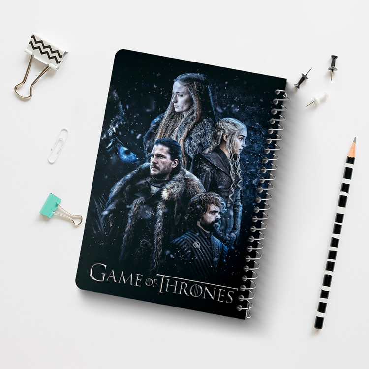 دفتر لیست خرید 50 برگ خندالو طرح گیم اف ترونز Game of Thrones کد 2670