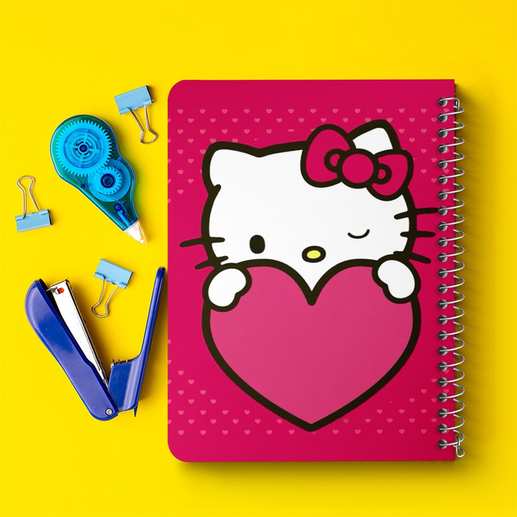 دفتر لیست خرید 50 برگ خندالو طرح هلو کیتی Hello Kitty کد 2491
