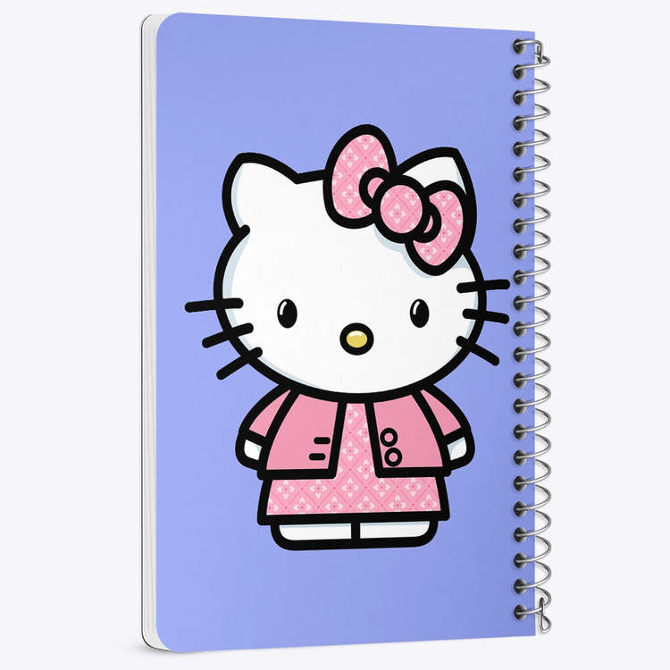 دفتر لیست خرید 50 برگ خندالو طرح هلو کیتی Hello Kitty کد 2489