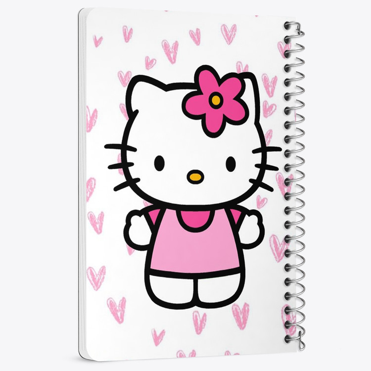 دفتر لیست خرید 50 برگ خندالو طرح هلو کیتی Hello Kitty کد 2488