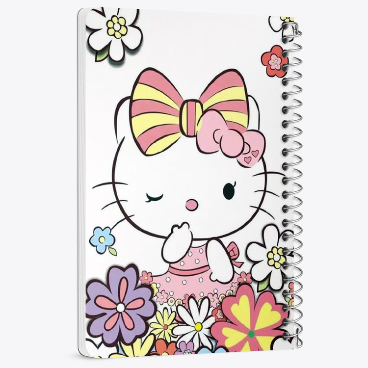 دفتر لیست خرید 50 برگ خندالو طرح هلو کیتی Hello Kitty کد 2479