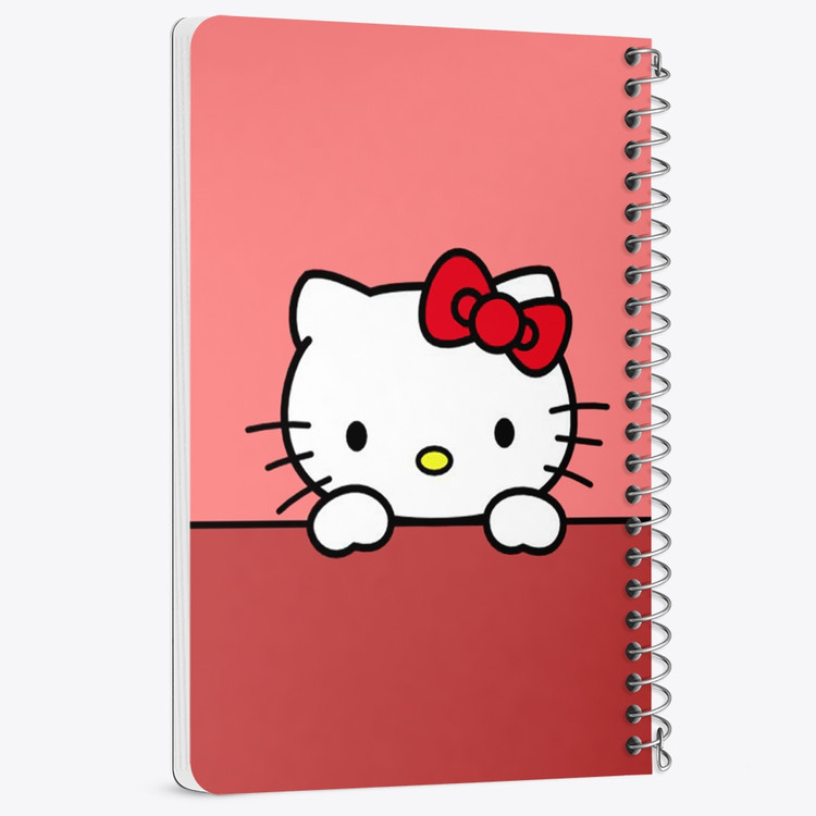 دفتر لیست خرید 50 برگ خندالو طرح هلو کیتی Hello Kitty کد 2473