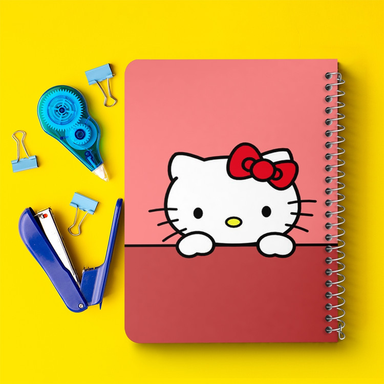 دفتر لیست خرید 50 برگ خندالو طرح هلو کیتی Hello Kitty کد 2473