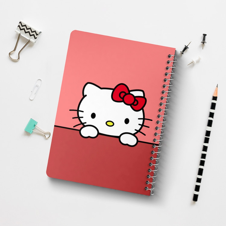 دفتر لیست خرید 50 برگ خندالو طرح هلو کیتی Hello Kitty کد 2473