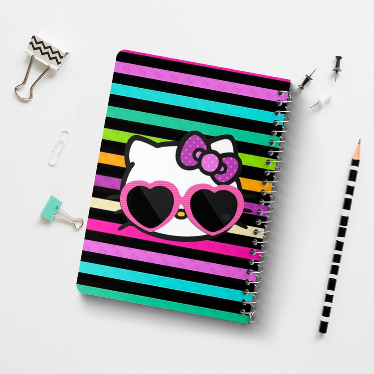 دفتر لیست خرید 50 برگ خندالو طرح هلو کیتی Hello Kitty کد 2467