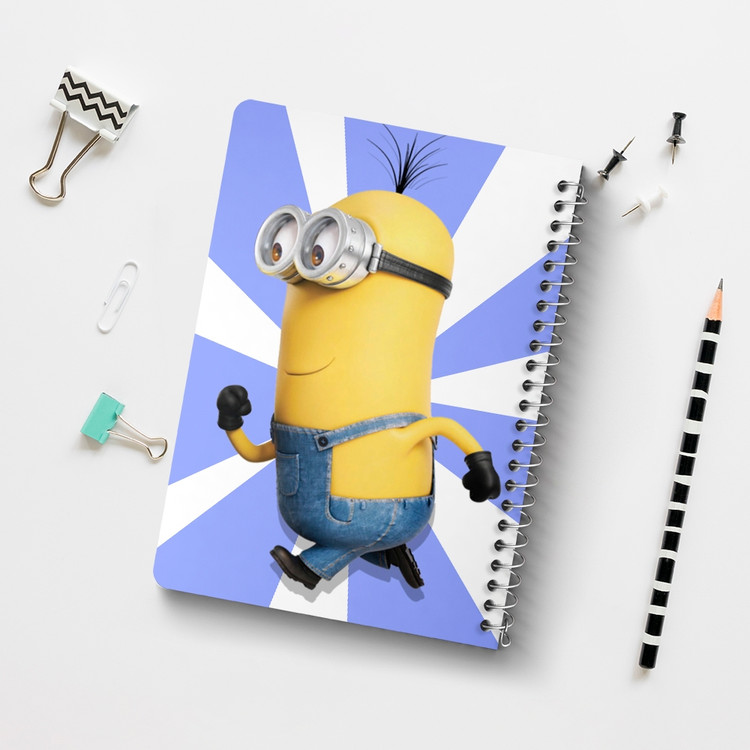 دفتر لیست خرید 50 برگ خندالو طرح مینیون Minions کد 2450