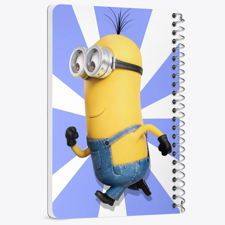 دفتر لیست خرید 50 برگ خندالو طرح مینیون Minions کد 2450