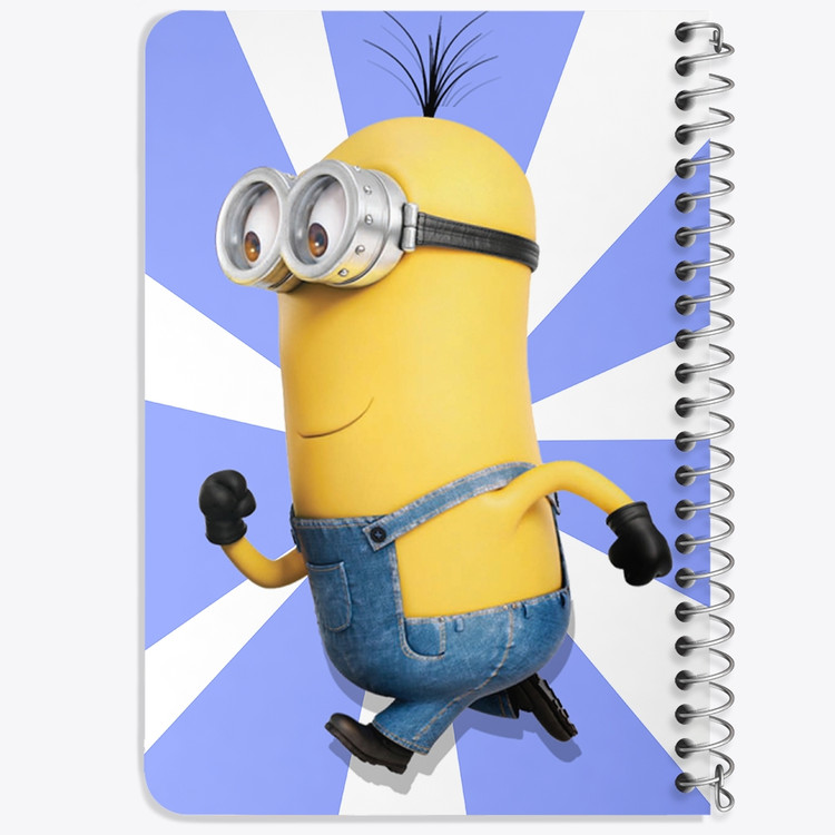 دفتر لیست خرید 50 برگ خندالو طرح مینیون Minions کد 2450