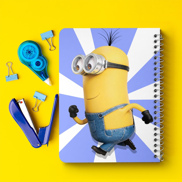 دفتر لیست خرید 50 برگ خندالو طرح مینیون Minions کد 2450