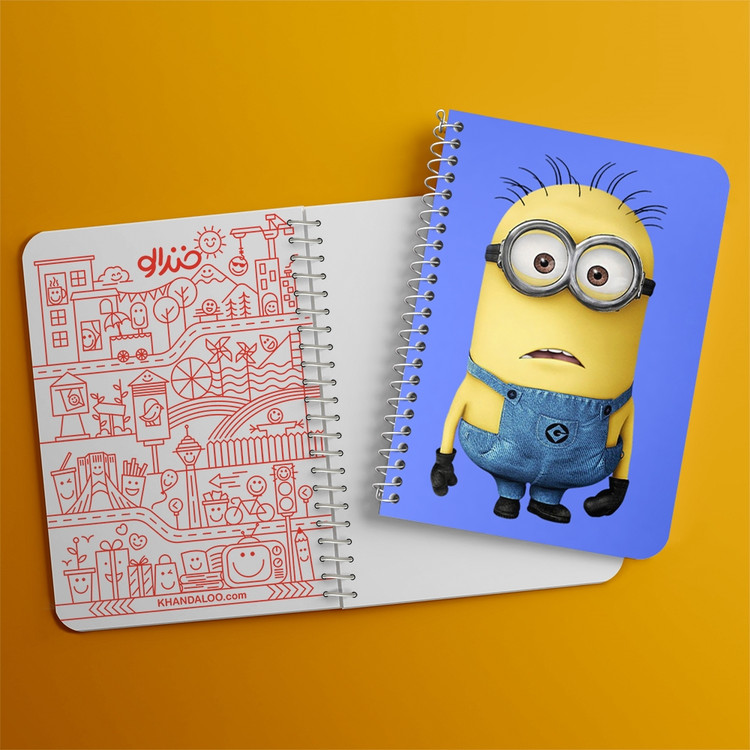 دفتر لیست خرید 50 برگ خندالو طرح مینیون Minions کد 2449
