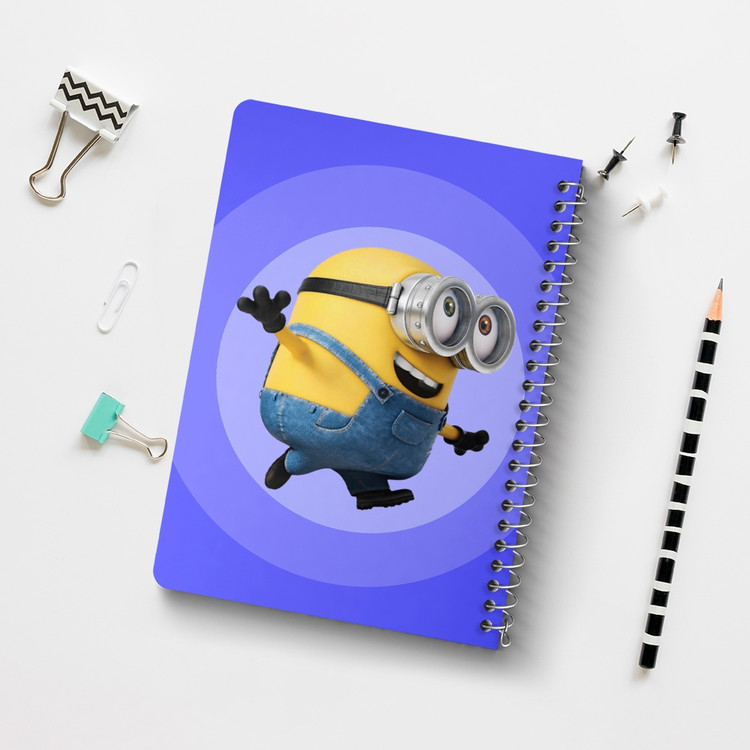 دفتر لیست خرید 50 برگ خندالو طرح مینیون Minions کد 2442