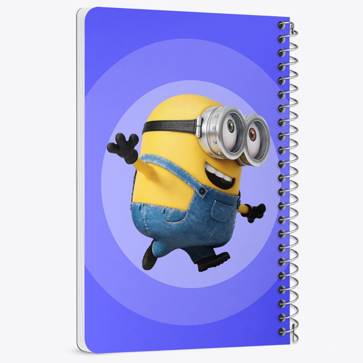 دفتر لیست خرید 50 برگ خندالو طرح مینیون Minions کد 2442