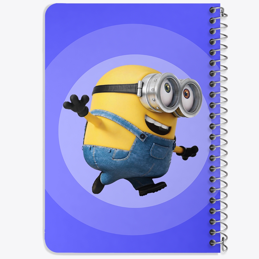 دفتر لیست خرید 50 برگ خندالو طرح مینیون Minions کد 2442