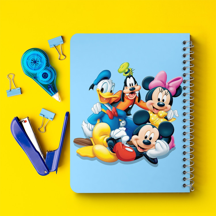 دفتر لیست خرید 50 برگ خندالو طرح میکی موس Mickey Mouse کد 2440
