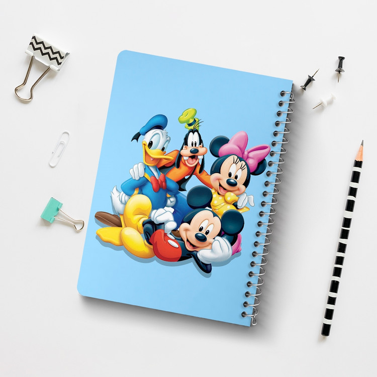 دفتر لیست خرید 50 برگ خندالو طرح میکی موس Mickey Mouse کد 2440