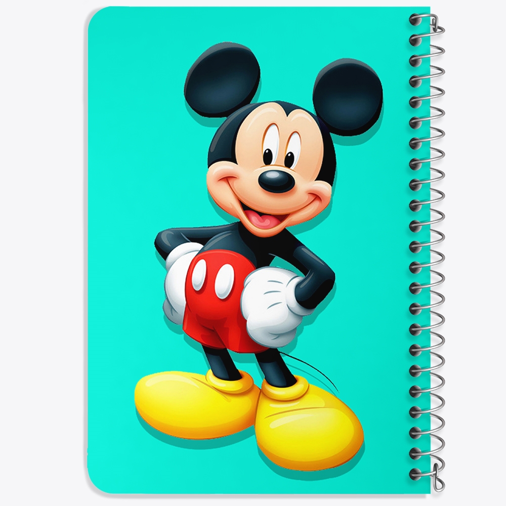 دفتر لیست خرید 50 برگ خندالو طرح میکی موس Mickey Mouse کد 2434