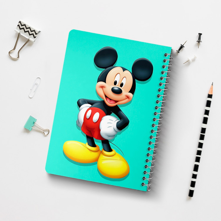دفتر لیست خرید 50 برگ خندالو طرح میکی موس Mickey Mouse کد 2434