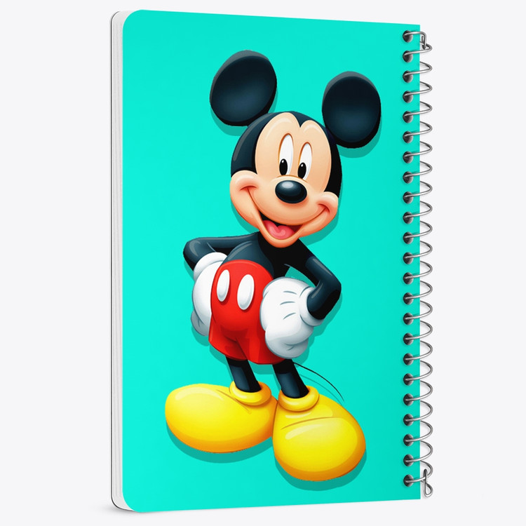 دفتر لیست خرید 50 برگ خندالو طرح میکی موس Mickey Mouse کد 2434