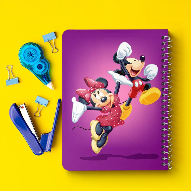 دفتر لیست خرید 50 برگ خندالو طرح میکی موس Mickey Mouse کد 2433