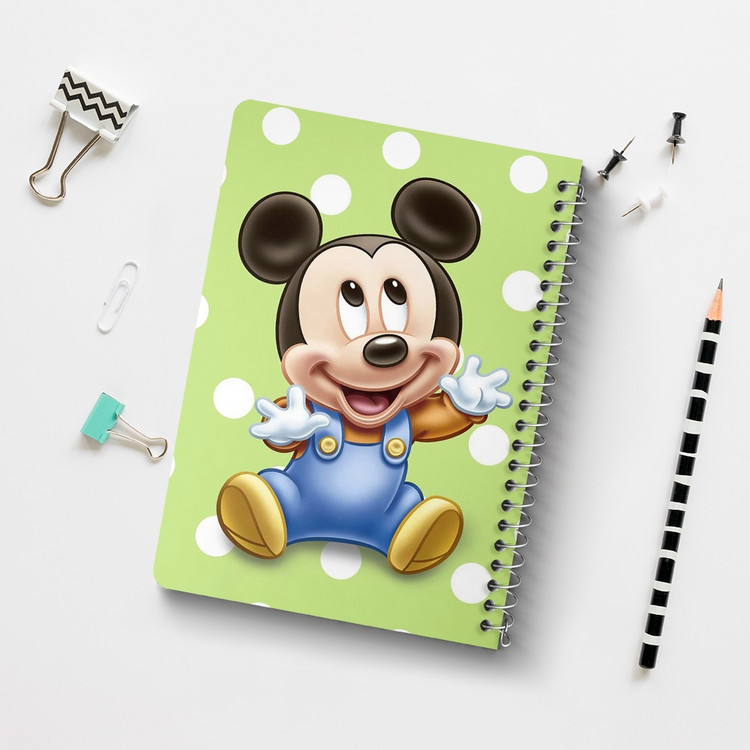 دفتر لیست خرید 50 برگ خندالو طرح میکی موس Mickey Mouse کد 2430