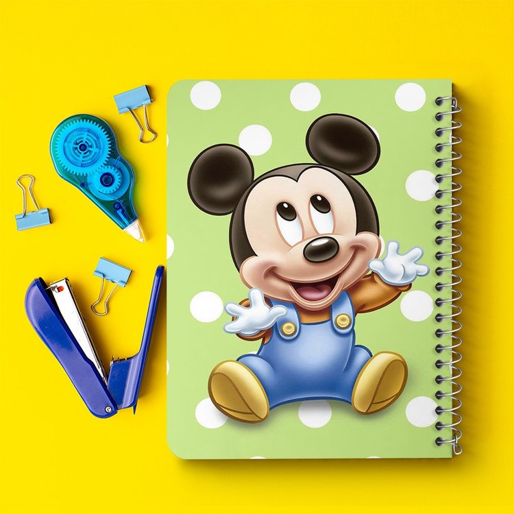 دفتر لیست خرید 50 برگ خندالو طرح میکی موس Mickey Mouse کد 2430