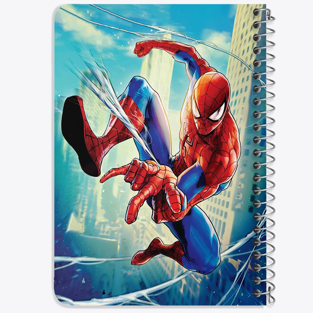 دفتر لیست خرید 50 برگ خندالو طرح مرد عنکبوتی Spider Man کد 2377