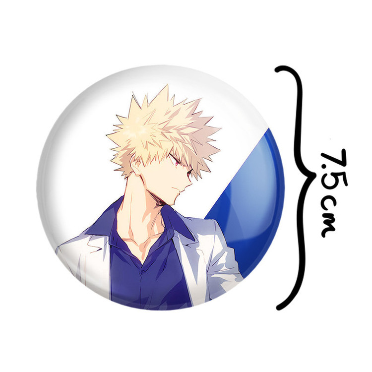 آینه جیبی خندالو طرح کاتسوکی باکوگو انیمه آکادمی قهرمان من My Hero Academia مدل تاشو کد 10078