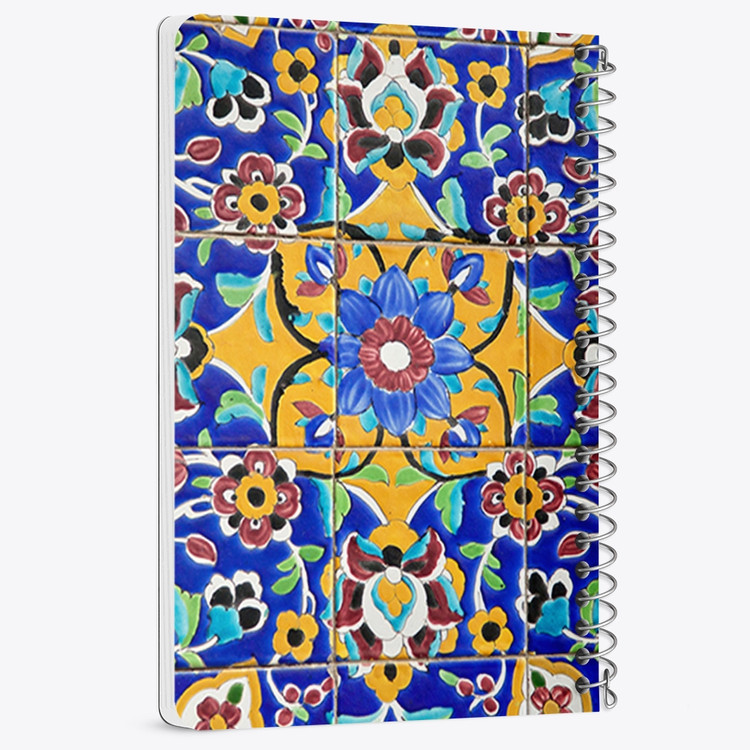 دفتر لیست خرید 50 برگ خندالو طرح کاشی کد 2160