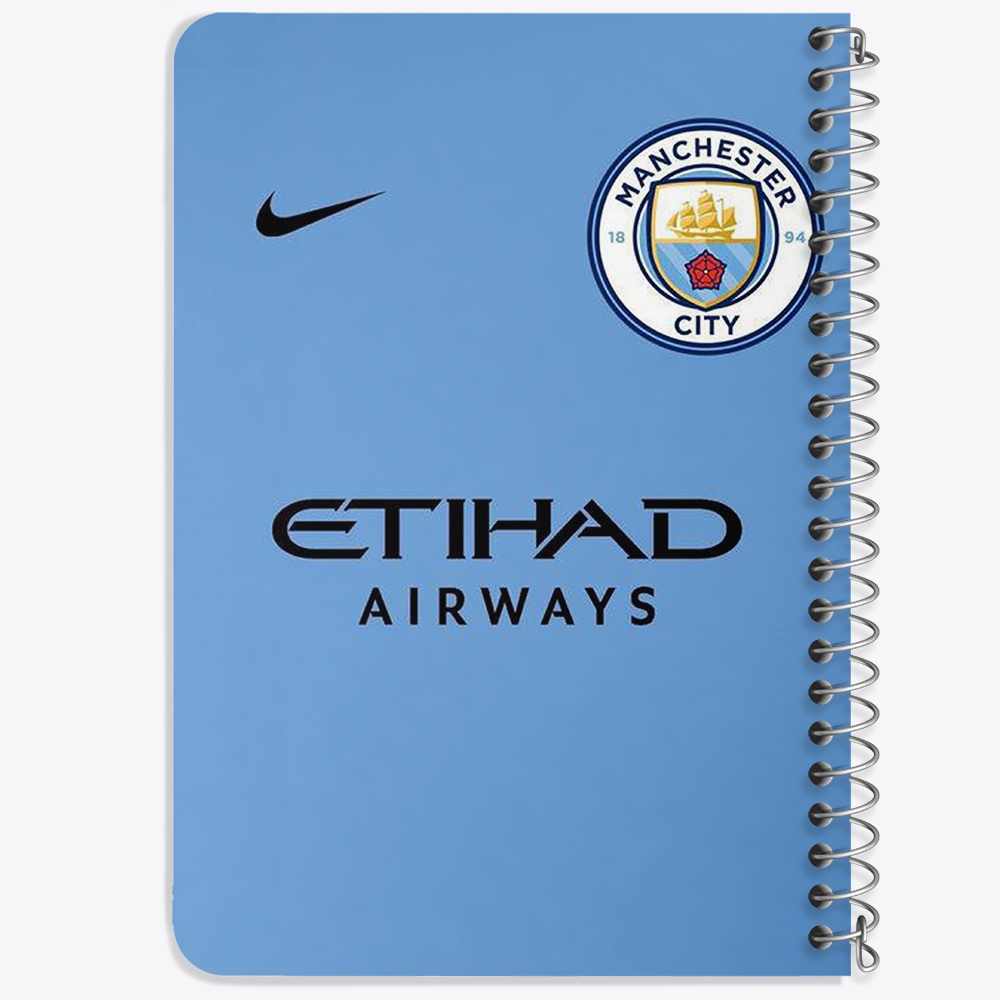 دفتر لیست خرید 50 برگ خندالو طرح باشگاه منچستر سیتی Manchester City کد 2145