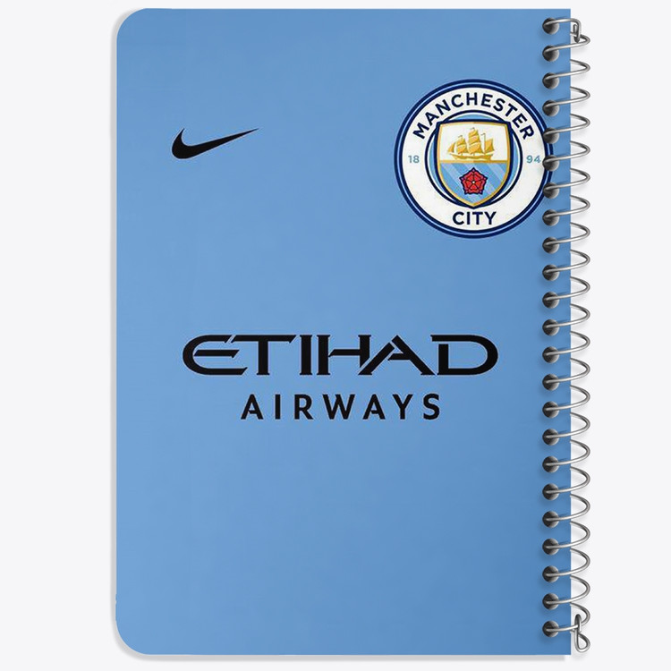 دفتر لیست خرید 50 برگ خندالو طرح باشگاه منچستر سیتی Manchester City کد 2145