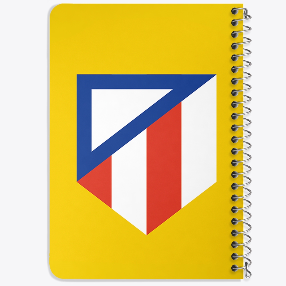 دفتر لیست خرید 50 برگ خندالو طرح باشگاه اتلتیکو مادرید Atletico Madrid کد 2140