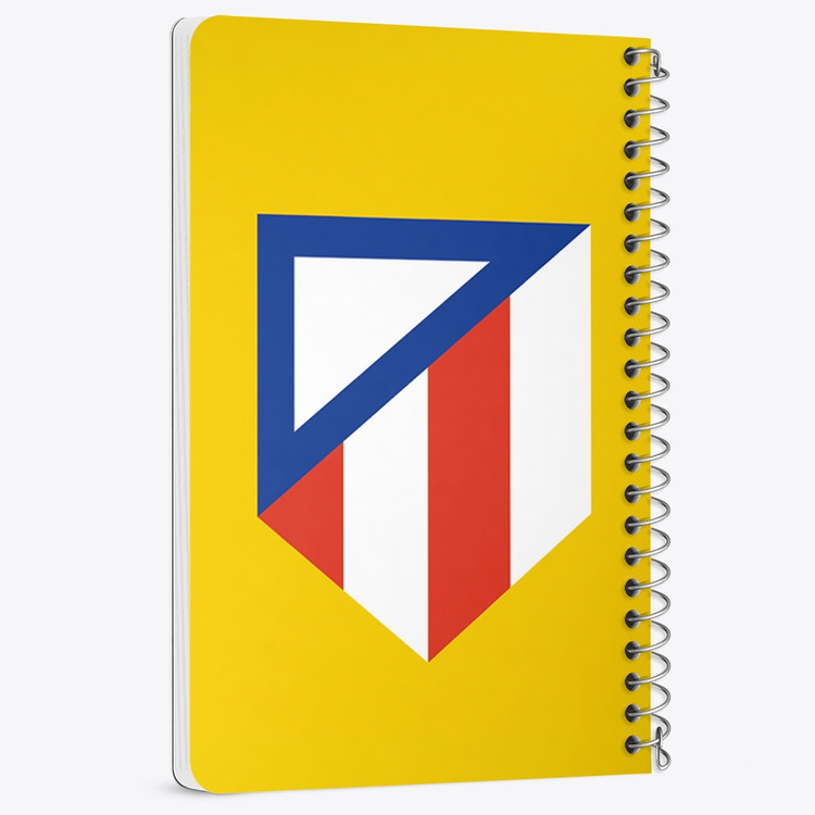 دفتر لیست خرید 50 برگ خندالو طرح باشگاه اتلتیکو مادرید Atletico Madrid کد 2140