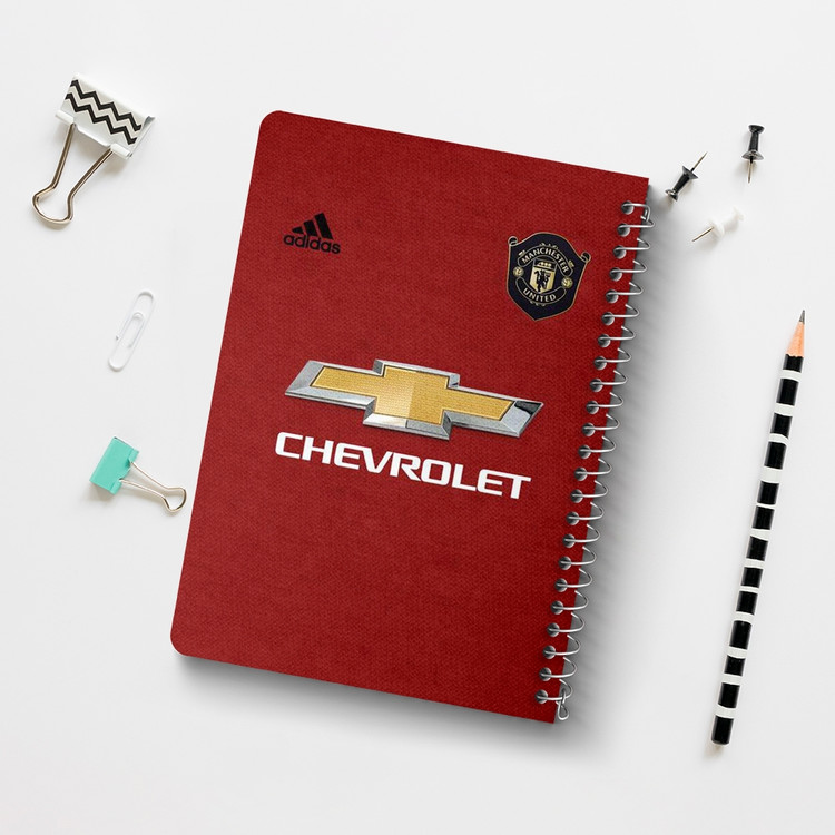 دفتر لیست خرید 50 برگ خندالو طرح باشگاه منچستریونایتد Manchester United کد 2101
