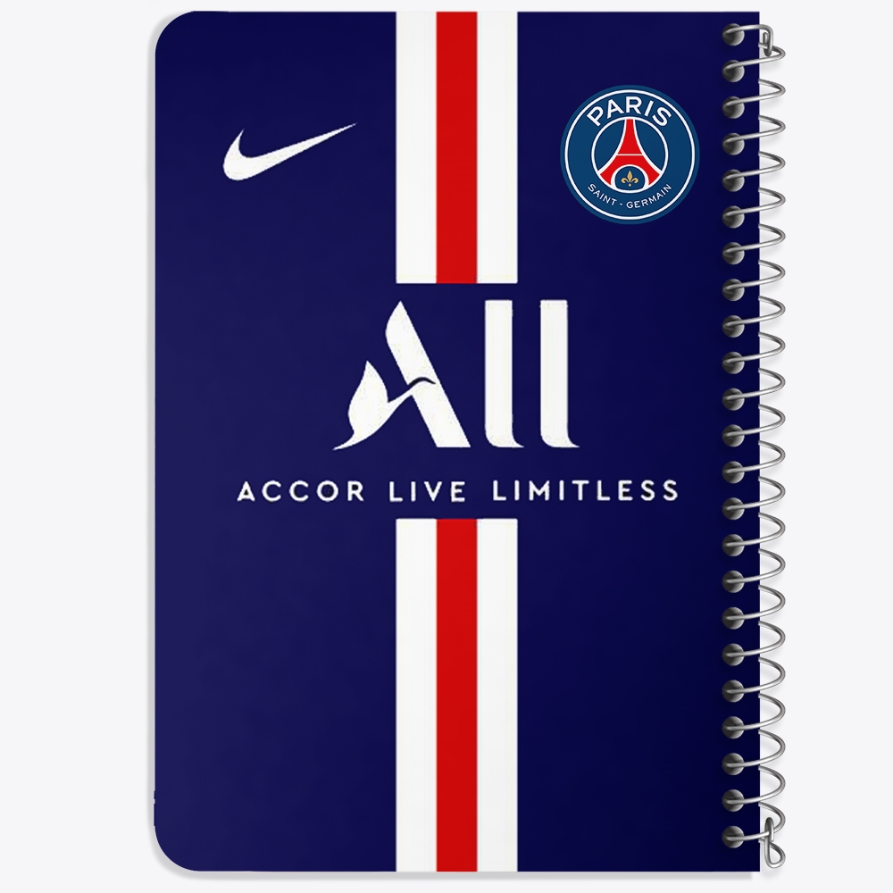 دفتر لیست خرید 50 برگ خندالو طرح باشگاه پاری سن ژرمن Paris Saint-Germain کد 2100