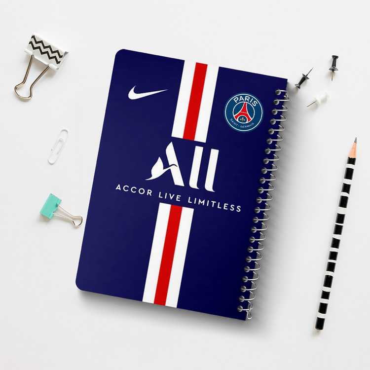 دفتر لیست خرید 50 برگ خندالو طرح باشگاه پاری سن ژرمن Paris Saint-Germain کد 2100